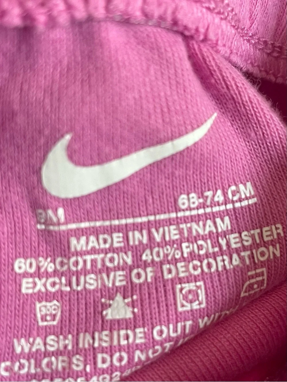 Nike Pink Fleece Joggers for Kids